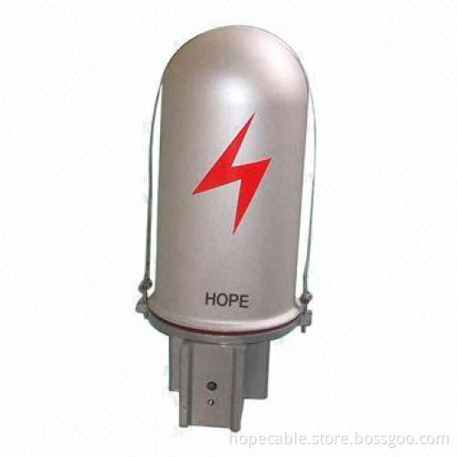 Aluminum Alloy Fiber Optic Cap-type Metal Splice Closure, Junction Box for Pole/Tower